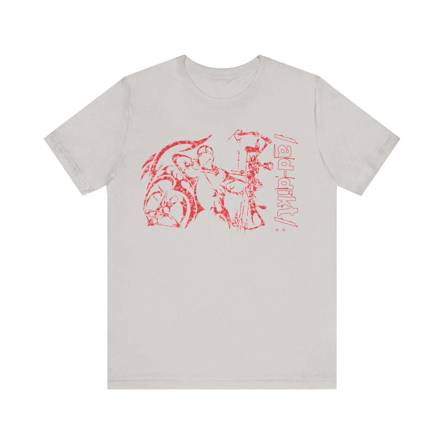 Bowman /ad-dikt/ Red Unisex Softstyle T-Shirt