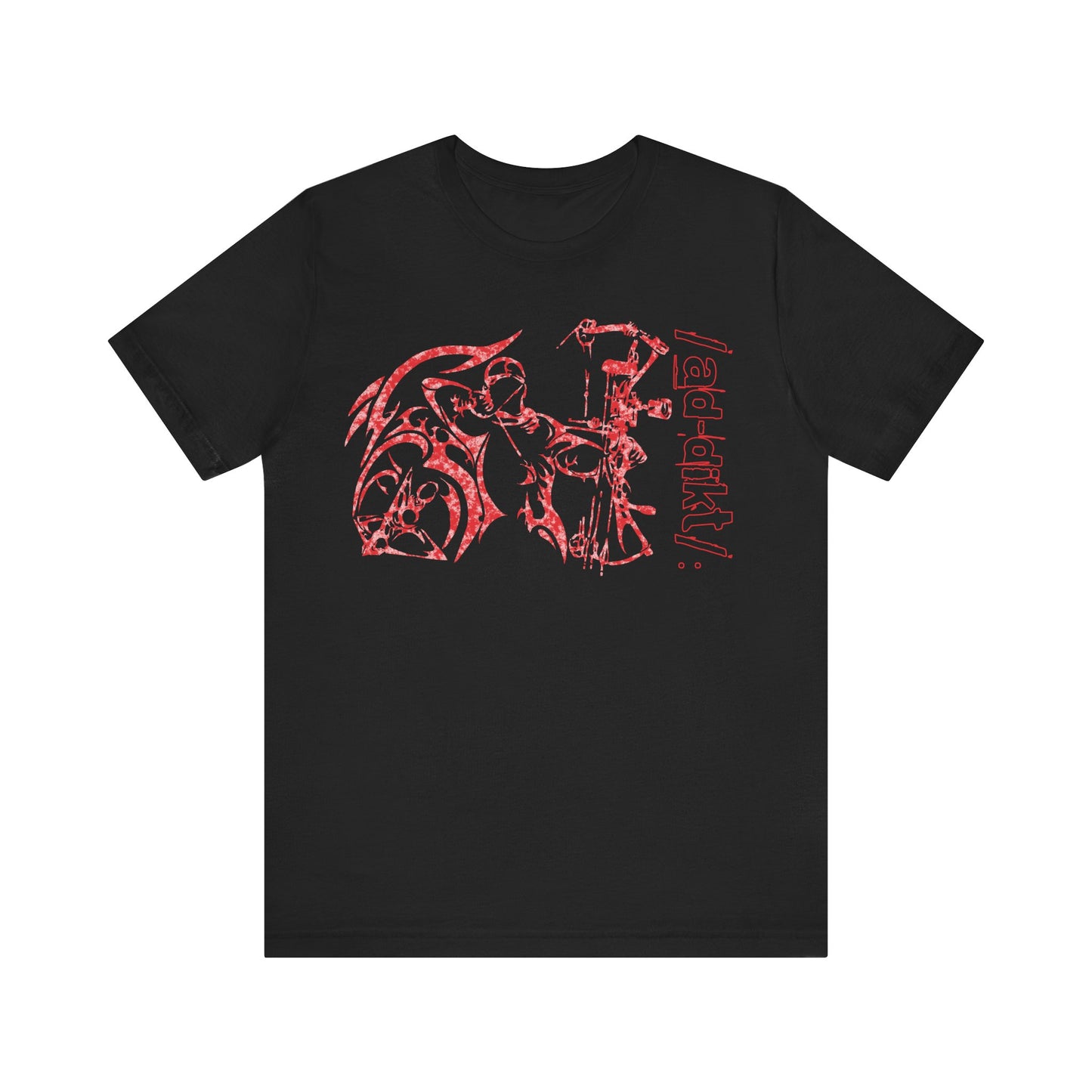 Bowman /ad-dikt/ Red Unisex Softstyle T-Shirt