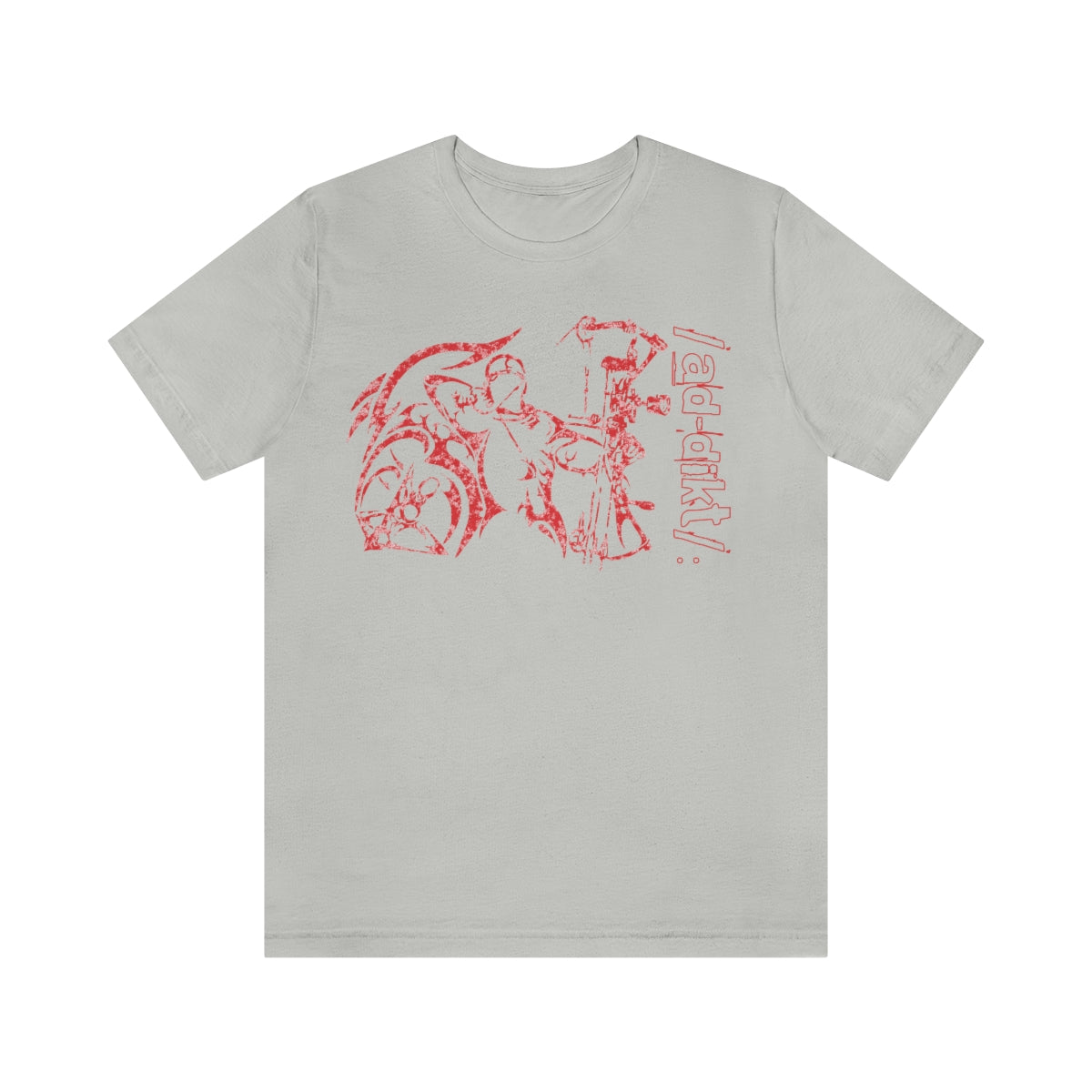 Bowman /ad-dikt/ Red Unisex Softstyle T-Shirt