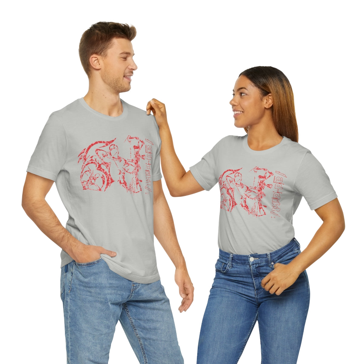 Bowman /ad-dikt/ Red Unisex Softstyle T-Shirt