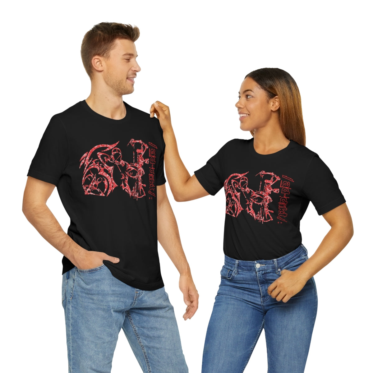 Bowman /ad-dikt/ Red Unisex Softstyle T-Shirt